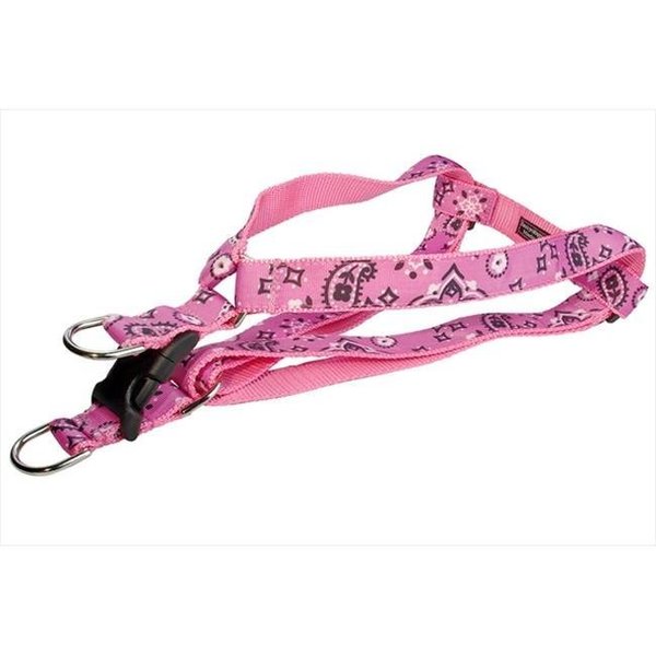 Sassy Dog Wear Sassy Dog Wear BANDANA PINK2-H Bandana Dog Harness; Pink - Small BANDANA PINK2-H